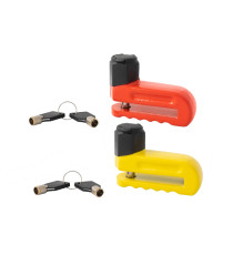 Lucchetto Bloccadisco Perno Acciaio  Antifurto Moto Scooter con Chiave