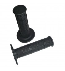 Manopole Gomma Morbida Moto Scooter Universali Manubrio Diametro 24/22 Nero