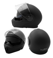 LOGIC Full Face Helmet Casco Integrale SonicMoto Bianco