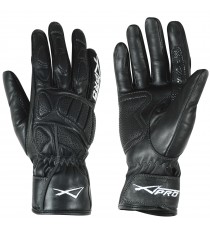 Guanto Lady Moto Donna Pelle Imbottitura Protettiva Polsino Regolabile