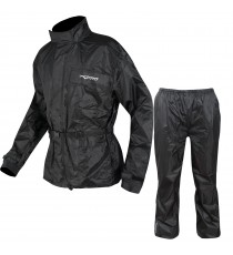 Tuta Impermeabile Antipioggia Giacca Pantaloni Antiacqua Moto Bici Scooter 