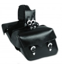Borsa Moto Bisaccia Rigida Borse Laterali Custom Chopper Nero