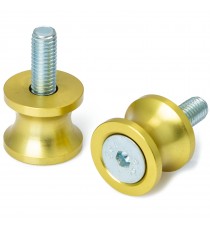 Coppia Supporti Cavalletto Moto Nottolini Accessori Alzamoto Vite M 0 8 Oro