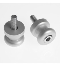 Coppia Supporti Cavalletto Accessori Alzamoto Nottolini Moto Vite M 0 8 Cromo