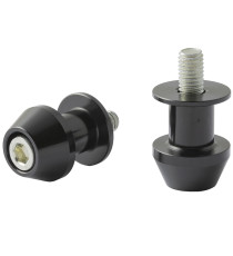 Coppia Supporti Cavalletto Moto Nottolini Accessori Alzamoto Vite M10 Nero