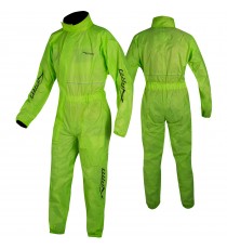 Tuta Impermeabile Intera Anti Acqua Pioggia Alta Visibilità Riflettente