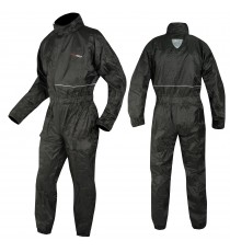 Tuta Intera Anti Pioggia Acqua Impermeablie Ripieghevole Marsupio Moto Scooter