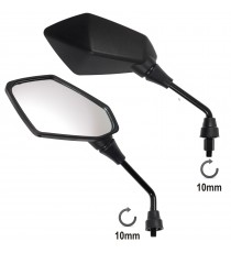 SR-4814 A-PRO specchietti cromati moto sonicmotoshop