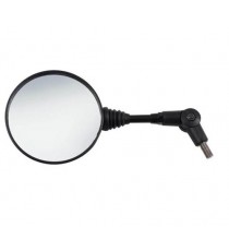 Coppia Specchietti Specchio Retrovisore Ricambio Moto Scooter Naked Nero DX+SX