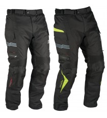 Pantaloni Impermeabile Moto Termica Estraibile Strisce Riflettenti