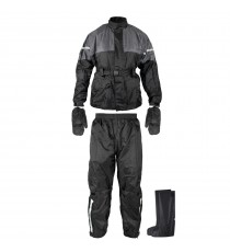 Tuta Anti Pioggia Acqua Impermeabile Giacca Pantalone Copri Guanto Stivale Moto
