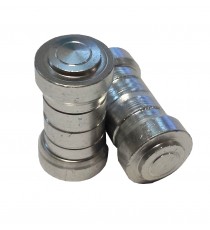 Tappi Valvole Pneumatici Tappini Coprivalvole Auto Moto Scooter Custom Cromo