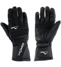 Guanti Mezza Stagione Moto Pelle Tessuto Protettivo Traspirante Imbottiture