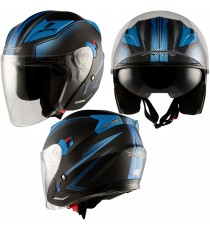 Kinetic-Helmet-Casco-Motorcycle-Bianco-White-A-Pro-Sonic-Moto-Set