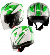 Kinetic-Helmet-Casco-Motorcycle-Bianco-White-A-Pro-Sonic-Moto-Set