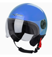 Zoom-Helmet-Casco-Sonic-Moto-A-Pro-Motorcycle-Blue-Blu-Front