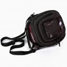 Borsa Porta Attrezzi Oggetti Tessuto Magnetica Serbatoio Moto Touring Nero