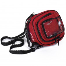 Borsa PortaAttrezzi Oggetti Tessuto Magnetica Serbatoio Moto Touring Rosso