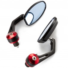 SR4418-Mirrors-Specchietti-Red-Rosso-Motorcycle-Sonic-Moto-Front