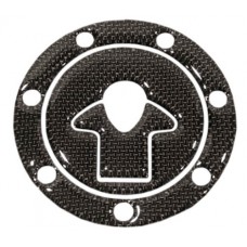 Adesivo Tappo Serbatoio Resina 3D 7 Fori Adesivi Moto Stickers Carbon