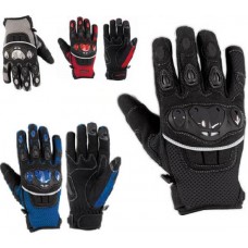 Guanto Tessuto Moto Protezione Nocche Estivo Tessuto Mesh Traforato Estivo