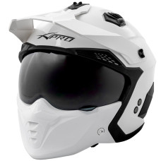 ALIEN Crossover Jet Helmet Convertible White