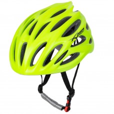 Casco Bici Ciclismo Regolabile Bike MTB Corsa Strada Mountain Bicicletta Fluo