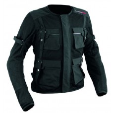 Giacca Moto estiva protezioni Omologate CE Tessuto Rete Mesh Traspirante 