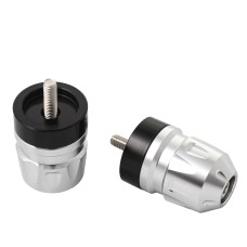 Contrappesi Manubrio Moto da 18mm a 22mm Universale Moto Scooter CROMO