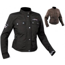 Giacca Donna Moto Scooter Protezioni CE Estiva Impermeabile Lady Città