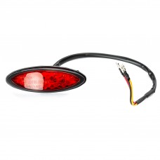 FR-1605-Lente-Rossa-Red-Lenses-Light-LED-Sonic-Moto-Motorbike-Front