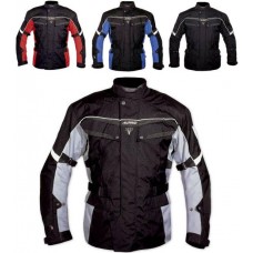 Touring Giacca Moto Scooter Impermeabile Protezioni CE Imbottitura Removibile