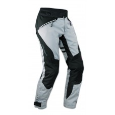 Pantaloni Donna Lady Impermeabile Moto Imbottitura Termica Estraibile Grigio