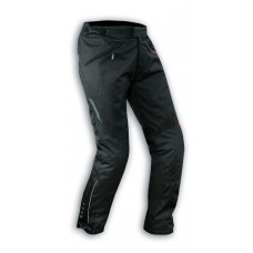Pantaloni Donna Lady Impermeabile Moto Imbottitura Termica Estraibile Nero
