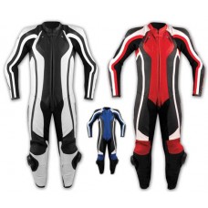Tuta Pelle Intera Moto Racing Pista Sport Professionale Protezioni Omologate