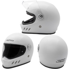 LOGIC Full Face Helmet Casco Integrale SonicMoto Bianco