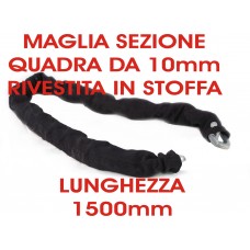 Catena Acciaio 1,5 mt diametro 10 mm Moto Bici Scooter