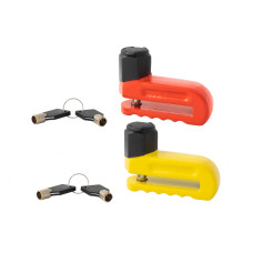 Lucchetto Bloccadisco Perno Acciaio  Antifurto Moto Scooter con Chiave