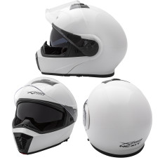 LOGIC Full Face Helmet Casco Integrale SonicMoto Bianco