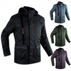 Giacca Giaccone Moto Scooter CittàFodera Removibile Tessuto Impermeabile 