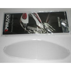 Visiera Chiara Interna Casco Moto Pin Lock Nitro G-Mac Syko Takachi Swift