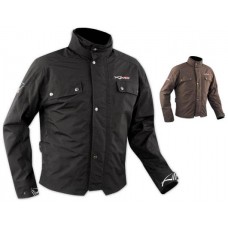 Giacca Tessuto Moto Scooter Impermeabile Antivento Protezioni Certificate CE