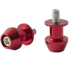 Bobbin Spools Swingarm Paddock Stand Adaptors M6 Motorbike Motorcycle Red