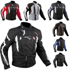 Giacca Cordura Moto Tessuto Impermeabile Sport Touring Termica Sfoderabile