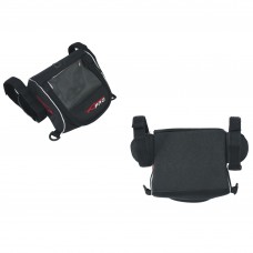 Borsa Supporto Porta Navigatore Smartphone Universale Ancoraggio Manubrio  Nero