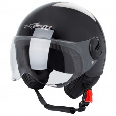 Zoom-Helmet-Casco-Sonic-Moto-A-Pro-Motorcycle-Black-Nero-Front
