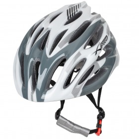 Casco Bici Corsa Mountain Bicicletta MTB Ciclismo Leggero Regolabile Nero Bianco