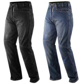 Jeans Moto Pantaloni Protecioni Omologate CE Ginocchia Rinforzi Fianchi 