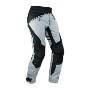 Pantaloni Donna Lady Impermeabile Moto Imbottitura Termica Estraibile Grigio