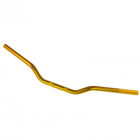Manubrio Alluminio Moto Scooter Custom Naked diametro 22 mm Oro